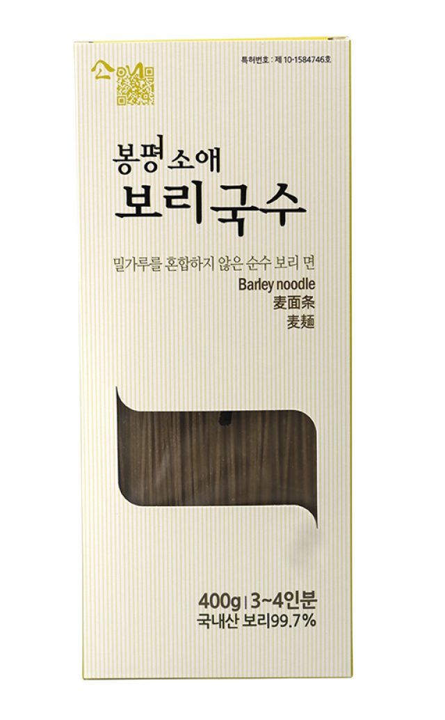 봉평영농조합법인,소애99.7%보리국수 (400g)